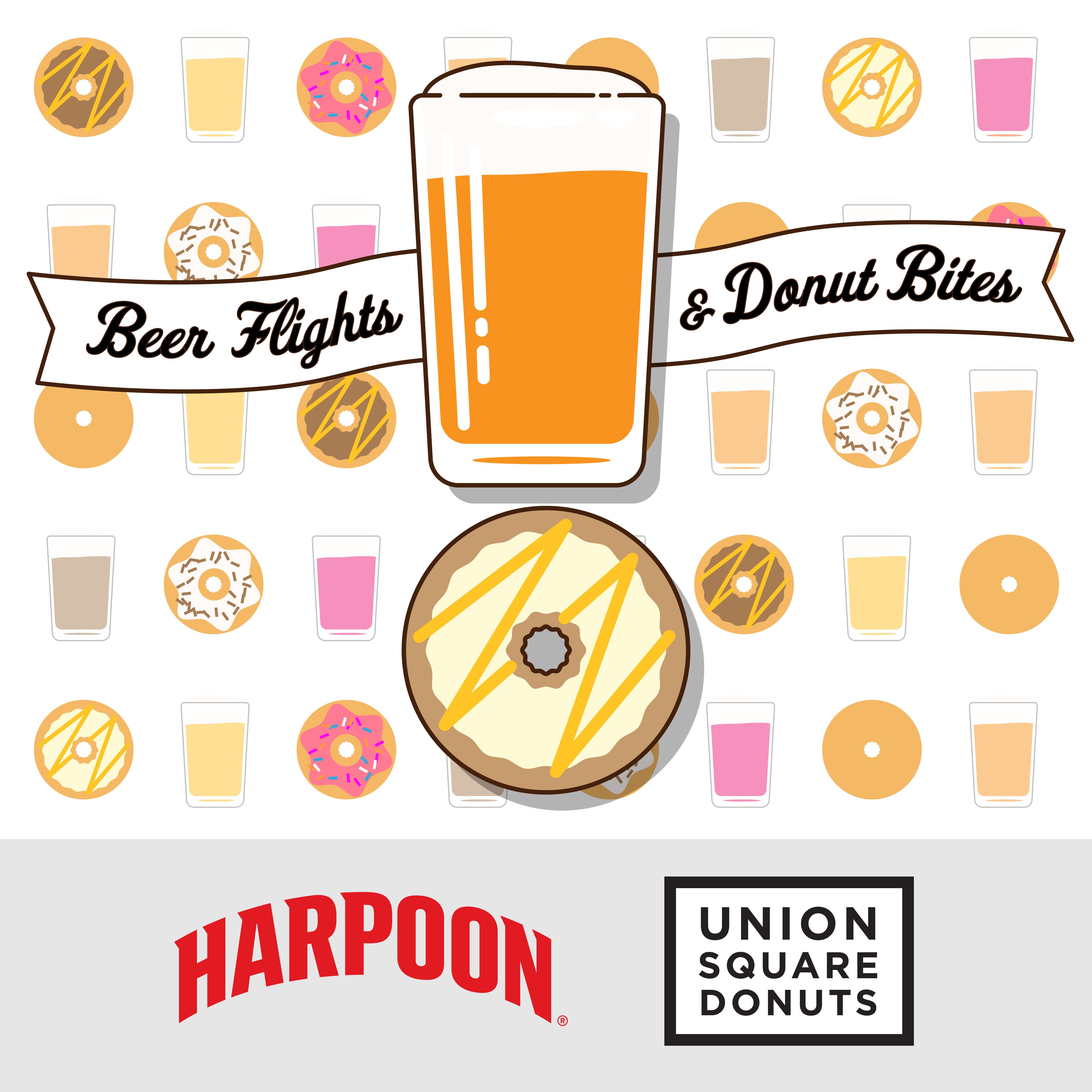 Beer Flights & Donut Bites Harpoon
