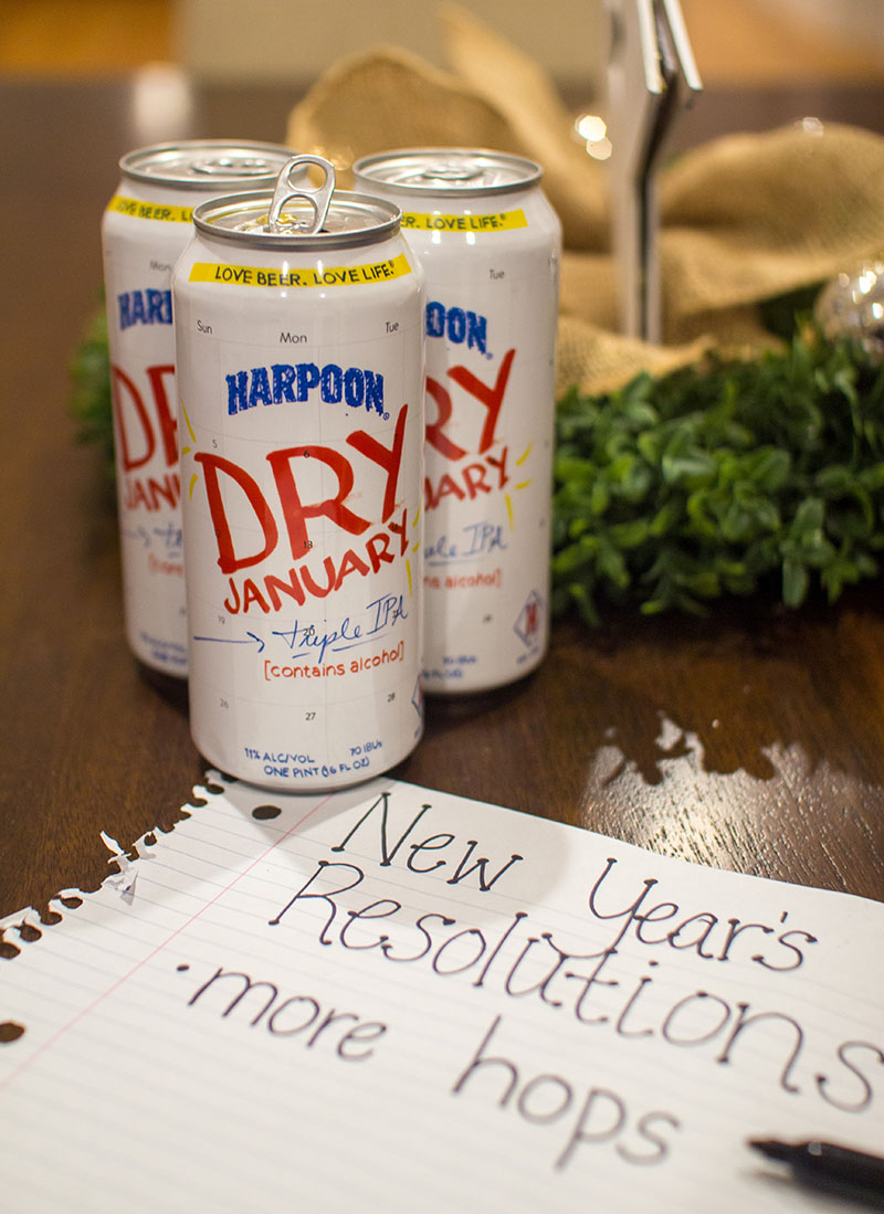 Dry January Beer Launch Harpoon