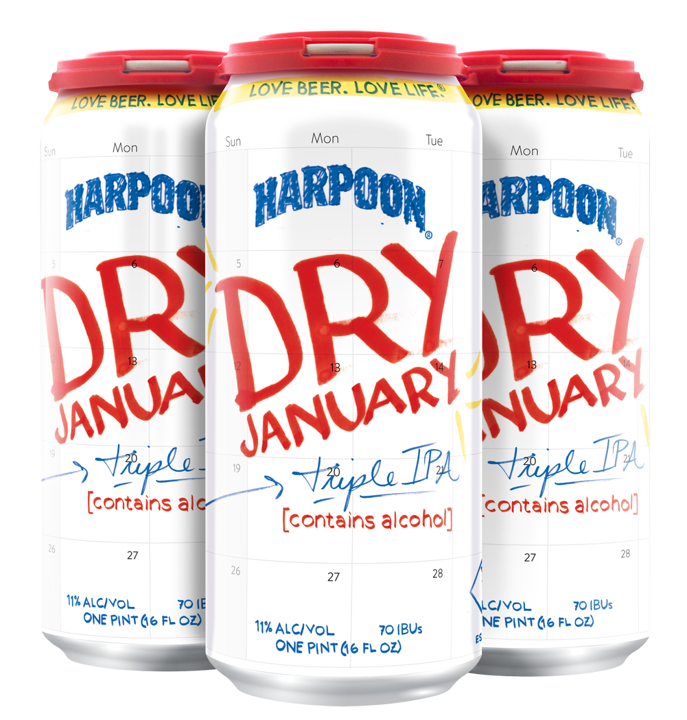 16 oz Dry January Can